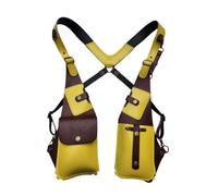 Leather Shoulder Hidden Underarm Strap Wallet,Adjustable Accessories with Double Bag, Premium Leather Adjustable Underarm Shoulder Bag for Men & Women