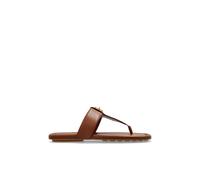 Leather slides, female, Marc Jacobs, Flip Flops, Brown, 6 UK, Shoes 6 UK