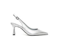 Leather Slingback Frans - female - Roberto Festa - Pumps - Gray - 2 UK - Shoes 2 UK