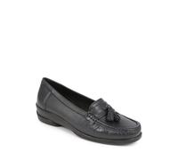 Leather Slip-On Loafers Pavers Navy 5