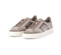 Leather Sneaker - male - Santoni - Sneakers - Brown - 9 1/2 UK - Shoes 9 1/2 UK