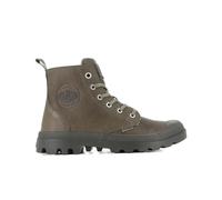 Leather sneakers with zip closure Palladium Pampa Ess Vert 41