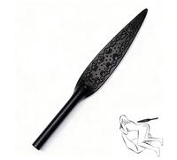 Leather Spanking Paddle for Couples - BDSM Fetish Paddle for Adults, Roleplay and Bondage Accessory, Erotic Alternative Whip for SM Games and Fantasy (Black)