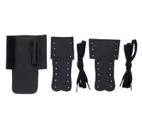 GEWA Leather Specialties hand protection trombone - leather cuff set of 3 parts with lace fastener - suitable for King 2B/3B/Yamaha 354