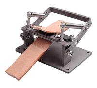 Leather Splitter Machine, Adjustable Thickness Tool for Peeling and Thinning Leather Hides up to 10cm Wide, Professional Manual Use