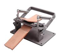 Leather Splitter Machine Stainless Steel Skiving Tool for Craft DIY Edge Peeling, Smooth Cutting with Bearing