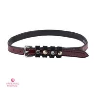 Leather Spur Straps by Imperial Riding Diamante 52cm Patent Leather Accents
