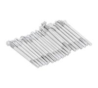 Leather Stamp Punch, 20Pcs Stamping Carving Pattern Making Tool Leathercraft Embossing Mold DIY Leathercraft Stamping Tools for Pattern Making