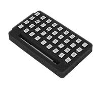 Leather Stamp Set 36pcs 13mm Metal 3.5mm Hole Punch Alloy Steel For Leathercraft Diy Tool