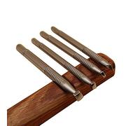 Leather Stamping Tool Carving Tools 304 Stainless Steel Professional Stamp Tools Leather Edge Punch DIY LeatherCrafts (Full Set (XS+S+M+L))