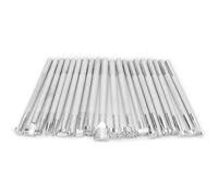 Leather Stamps Tool Set 20pcs Multi Shape DIY Leather Craft Stamping Kit for Leather Art Craft Working Alloy Material