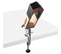 Leather Stitching Pony 360 Rotation Universal Rotatable Adjustment Leather Pony Clamp Tools Leather Sewing Wooden Clamp Weaver Leathercraft Speedy Stitcher Hand Stitching Leather Stitching Kit