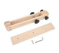 Leather Stitching Pony, Adjustable Hand Stitching Pony with 180 Degree Rotation, Beech Wood Leather Sewing Pony for Belts Bags and DIY Craft with Stainless Steel Rod
