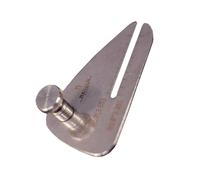 Leather Stitching Punch Aid Pulling Plate Stainless Steel Auxiliary Pull | Leather Auxiliary Plate Lacing Chisel Pricking Iron Aid Mate for Leather Craft Work Tools Accessories
