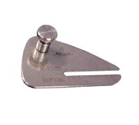 Leather Stitching Punch Aid Pulling Plate Stainless Steel Craft Chisel