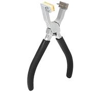 Leather Stitching Punch, Leather Punch Tool Stitching Hole Punch Belt Hole Puncher for Leather Stainless Steel Flat Mouth Prong Chisel Pliers Leather Hand Tool for Leather Craft
