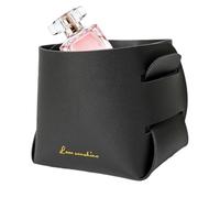Leather Storage Basket, PU Decorative Basket Box, Small Catchall, Rectangle Tray Organizer Box for Living Room and Bedroom Home Decor