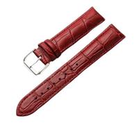 Leather strap 10mm-24mm Universal Genuine 16mm 18mm Black Brown Quick Release Replacement Watch Band