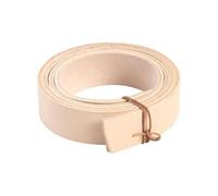 Leather Strap Belt Blank Strip Genuine Cowhide Tooling Veg Tanned Leather Shoulder & Butt Craft Hand Making Belt Tag