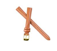 Leather Strap for Quick Disassembly and Replacement Vintage for Men and Women Thick and Soft(Light Brown (Gold),20mm)