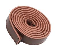Leather Strap Strips Leather Belt Wrap Single Sided Flat Cord for DIYS Projects Clothing Jewelry Wrapping Making Leather Bag Straps