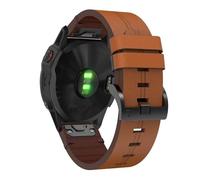 Leather Straps Compatible with Garmin MARQ Golfer/MARQ Golfer Gen 2 Strap, QuickFit 22mm Adjustable Replacement Wristband Premium Leather Band for Garmin MARQ Series