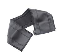Leather Stroller Handle Sleeve for Baby Prams, Black Armrest | Buggy Handle Covers, Reusable Grip Protection, Easy to Clean, for Pushchair Stroller Accessories