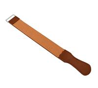 Leather Strop for Sharpening Straight Razor Sharpening Strop Strap Belt Genuine Leather Strop Belt with Sharpening Polishing for Knife Straight Razor 1PC