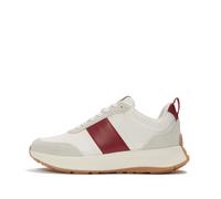 F-Mode Flow Leather/Suede Flatform Sneakers
