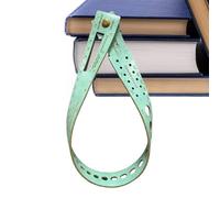Leather Tape Measure - Wrapable Leather Wrist Ruler - Hook Size Measuring Tool - for Knitting, Embroidery, Creating, Weaving, Stitching