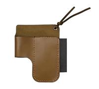 Leather Tool Bag - Multi-purpose Retro Leather Tool Bag - Men's Tool Bags, for Cutter Pen Torch DIY Construction Plumbing Wood Working Harvesting