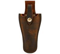 Leather Tool Belt Pouch, Durable Secateurs Holster, Gardening Tool Holder Case for Pruning Shears, Scissors, Snips, Knife, Ideal Garden Tool Gift for Men, Dad or Husband