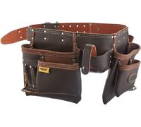Leather Tool Belt Rolson 68885 Oil Tan Double Tool Belt Heavy Duty Boys Toys Dad