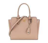 Leather Top-Handle Bag - female - Prada - Handbags - Beige - ONE SIZE - Bags ONE SIZE