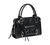 Leather Tote Bag for Women Vintage Hobo Western Crossbody Shoulder Bag Trendy Anti-thief Lady Purses Handbags, Black1