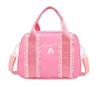 Leather Tote Bags for Women Women's Shoulder Bag Cute Ballet Dance Bag Small Duffle Backpack Tutu Dress Gym For Girls Small Purse Organizer Insert Handbags (Pink,One Size)