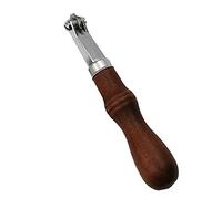 Leather Tracing Wheel Set - 4-Size Overstitch Crafting Tool for Sewing Embossing Fabric Marking & Swedish- Stitching