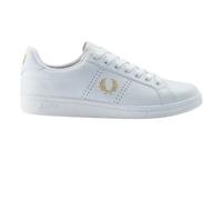 Leather Trainers Fred Perry Blanc 43