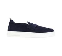 Leather Trainers - male - Armani Exchange - Sneakers - Blue - 9 UK - Shoes 9 UK