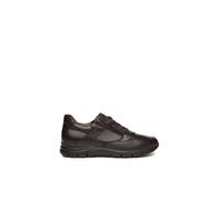 Leather Trainers with zip- made in Italy - male - Nerogiardini - Sneakers - Brown - 6 UK - Shoes 6 UK