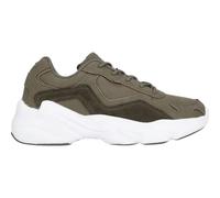 Leather Trainers woman Athlecia Chunky Vert 38
