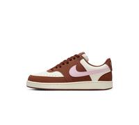 Nike Womens Court Vision Low Trainers, Soft Pearl/Pink Foam-Fauna Bro, Size 4, Women Oft Pearl/Pink Foam-Fauna Bro