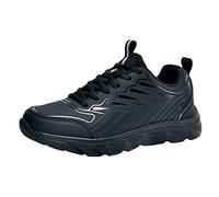Leather Trainers Womens Wide Fit Wedge Trainers Lightweight Lace up Arch Suppport Running Shoes Non-Slip Gym Sneakers Low Top Jogging Shoes Breathable Mesh Orthopedic Shoe Round Toe Walking Sneakers
