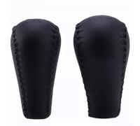 Leather Transfer Case and Gear Shift Knobs for Nissan Patrol GU and Y61 Y62, Set of 2 OEM Part Number 32865 40U00, 3286540U00, 33218 32J07, 3321832J07 Replacement Components