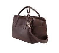 Leather Travel Bag Nomad Nordweg NW081A | Full-Grain Leather Duffel for Weekender, Cabin, Carry-On, Luggage | Stylish, Brown, Travel Bag