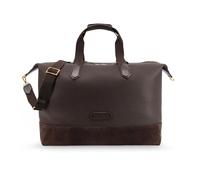 Leather Travel Bag with Suede Inserts - male - Tom Ford - Weekend Bags - Brown - ONE SIZE - Bags ONE SIZE