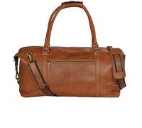 Leather Travel Duffel Weekender Bag Carry-on Overnight Bag Sports Duffel bag with Adjustable Strap For Men and Women by MaheTri | Ideal for gifts | Gift for him, Brown, 24 Inch, Minimalist