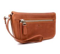 Leather Trumpet Mouthpiece Holder for 7 Mouthpieces by Mg Leather Work. Fits also Flugelhorn, Cornet & French Horn mouthpieces. Mouthpiece case, Mouthpiece bag, Mouthpiece Protection (Light Brown)