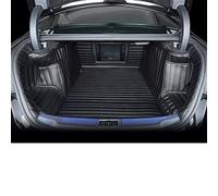 Leather Trunk Mat For Mercedes W223 S Series Class 2021 2022 For Benz S400 S450 S550 Amg Cargo Covers Trim Car Floor Mat Protector Guard(Black-Rear Pair,B)