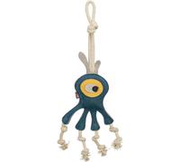 Leather tug toy monster for dogs Trixie